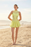 11NIL ROME 'JORJA' MESH BUBBLE DRESS