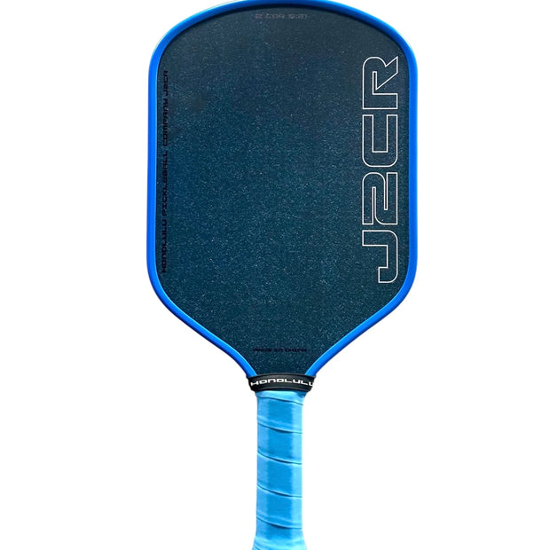 Honolulu J2CR Crystal Blue - 5.5" Standard Handle Pickleball Paddle