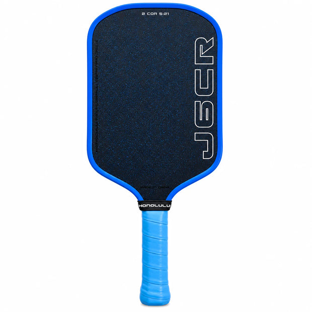 Honolulu J6CR Crystal Blue Pickleball Paddle