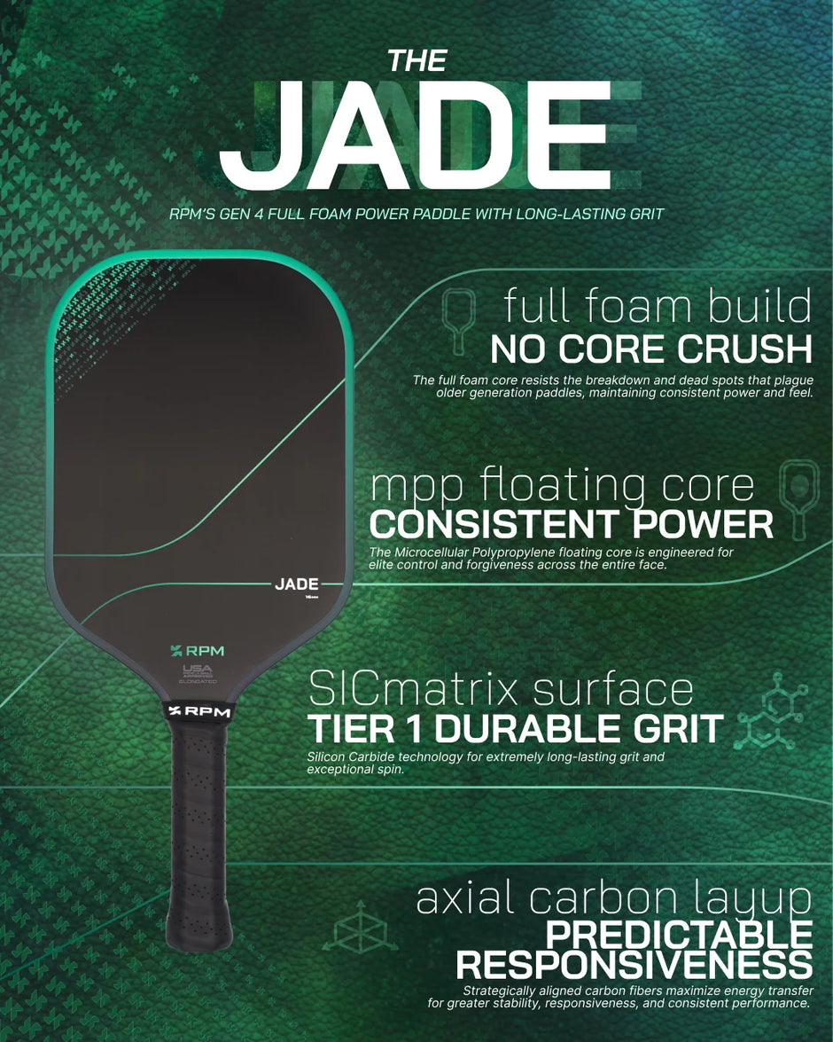 RPM Jade Widebody Pickleball Paddle [Pre-Order]